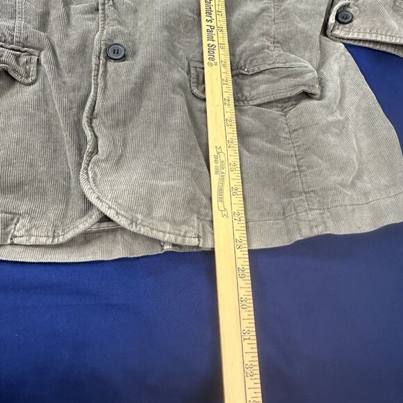 Allsaints Corduroy Blazer Men’s XL Beige Sport Coat Milliner Jacket - Picture 9 of 9